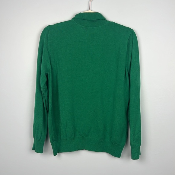 ModCloth green XL lightweight turtleneck sweater - Picture 7 of 7